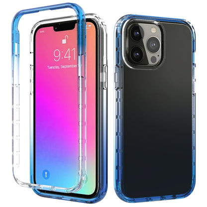 Shockproof High Transparency Two-color Gradual Change PC+TPU Candy Colors Protective Case for iPhone 13 Pro Max, Stylish and Personalized Design, Accurate Fit, Long-lasting Quality